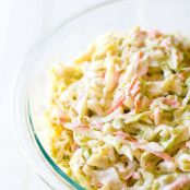 Perfect Vegan Coleslaw (oil-free)